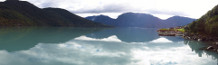 Panorama of Sognefjord 